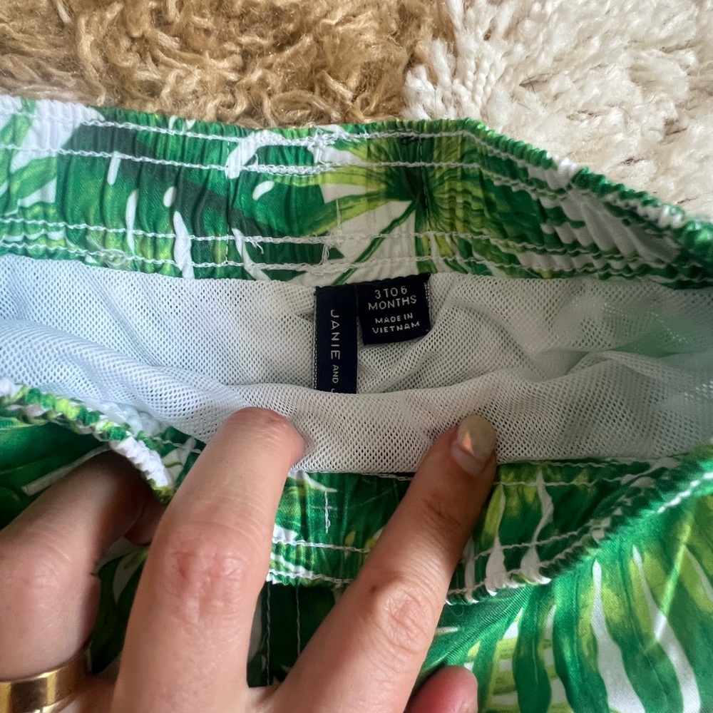 Janie and Jack swim shorts